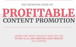 Definitive Guide To Paid Content Promotion: Facebook Edition media 1