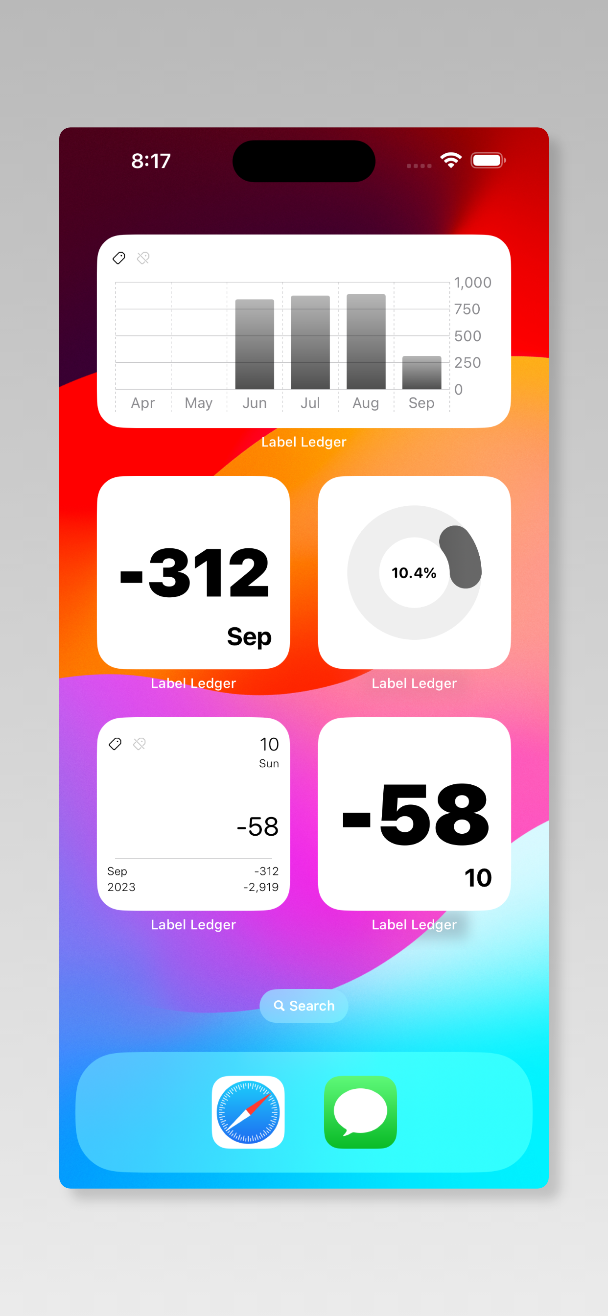 Label Ledger - define spending gallery image