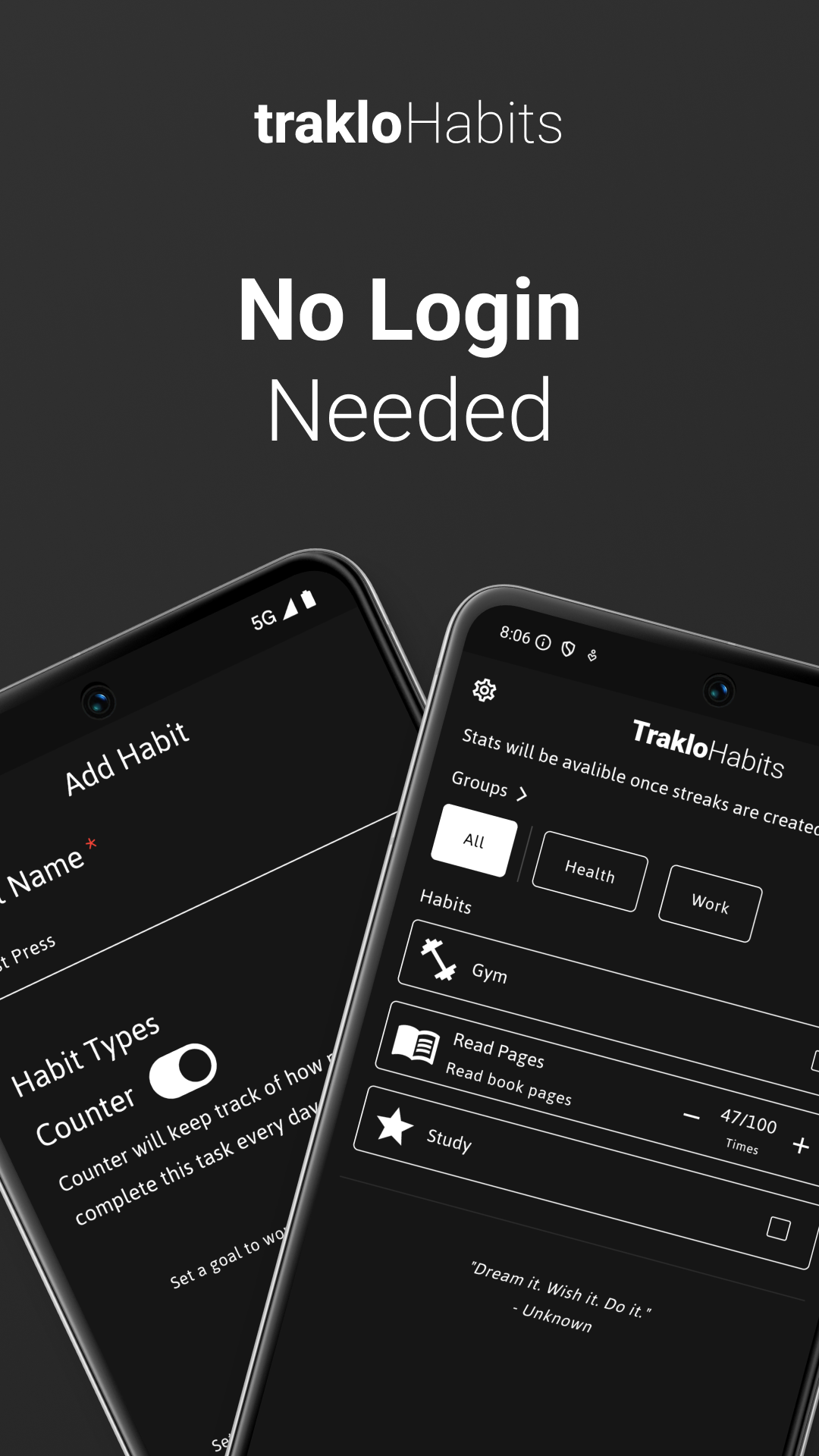 Traklo Productivity Tracker media 2