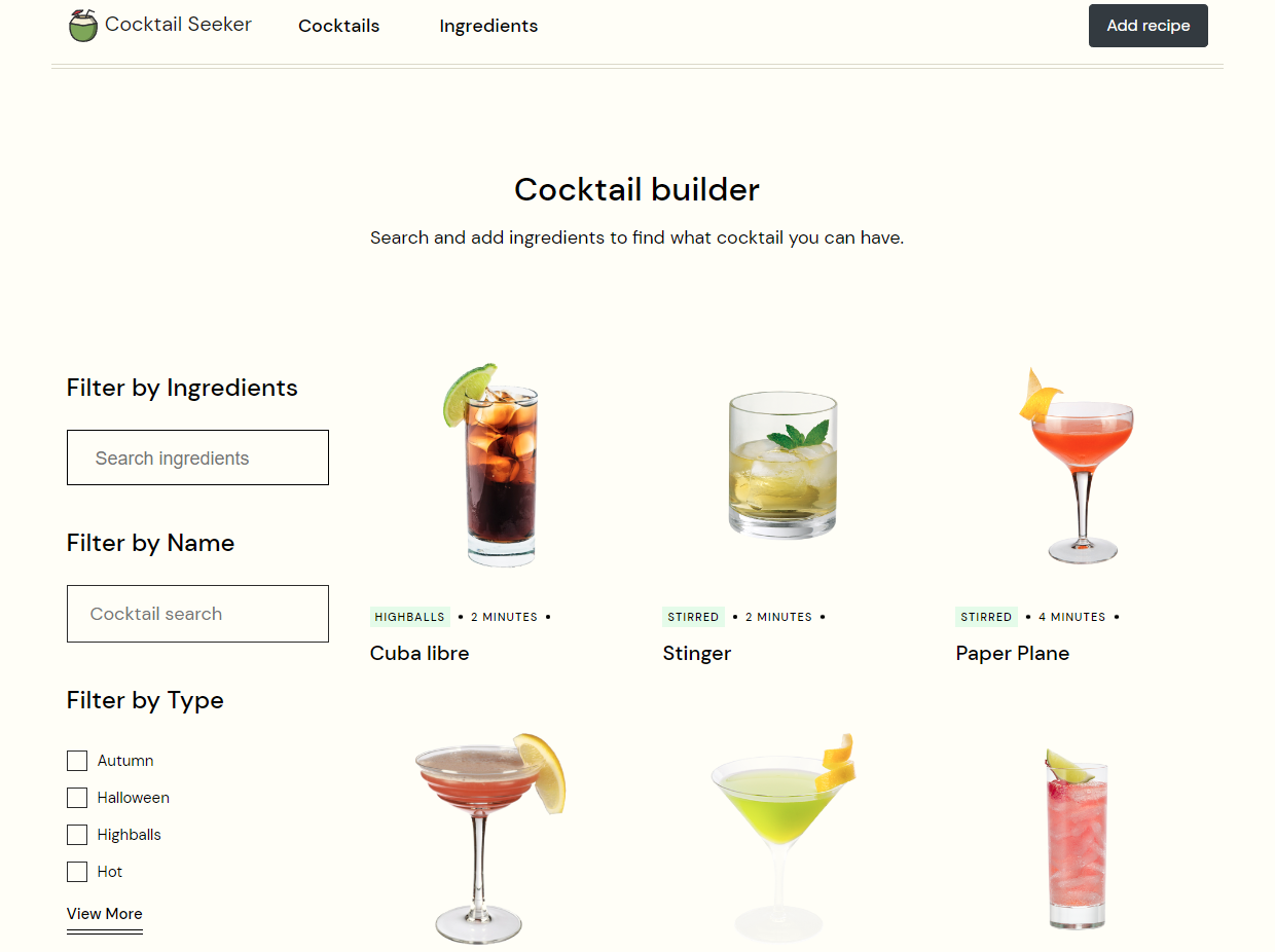 Cocktail seeker media 1