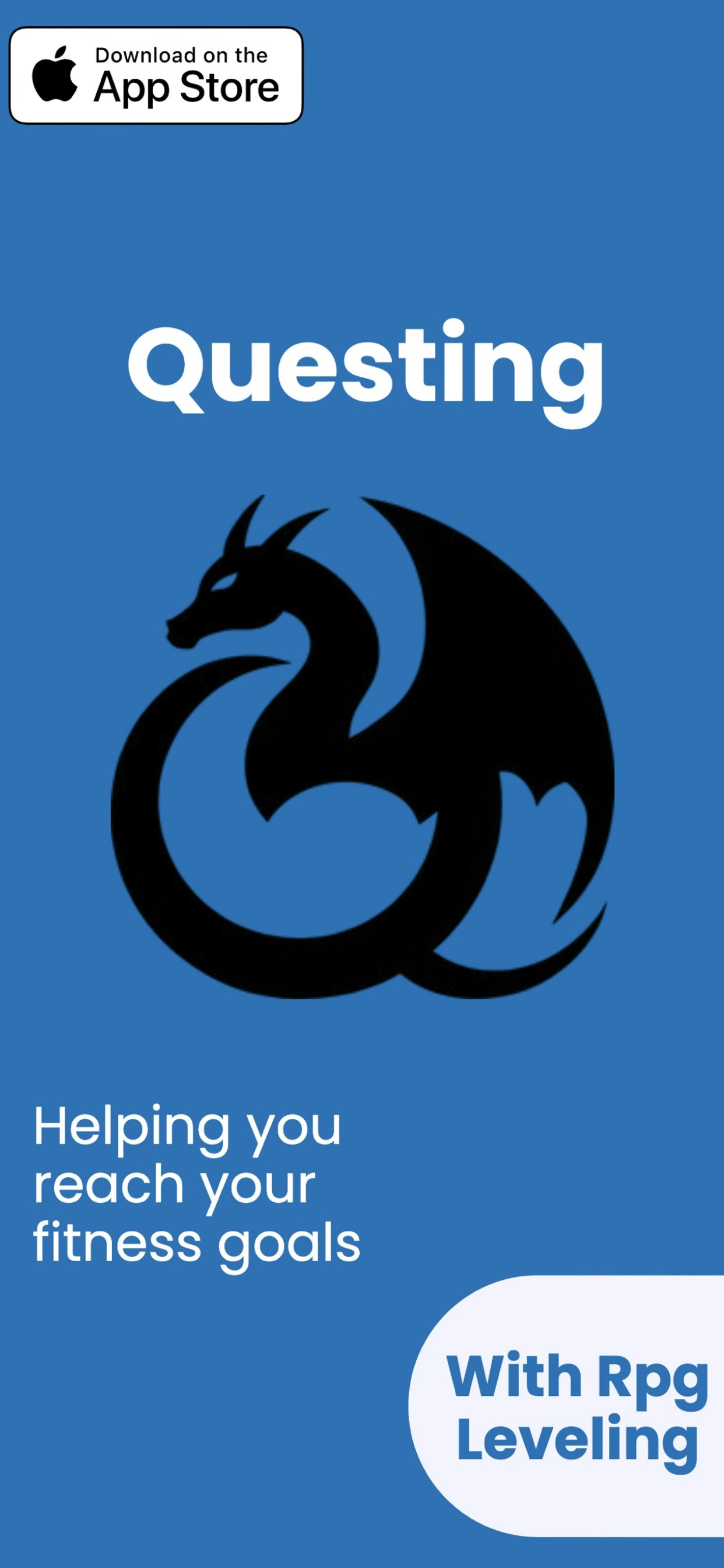 Questing, The Ultimate Fitness RPG - Product Hunt launch logo