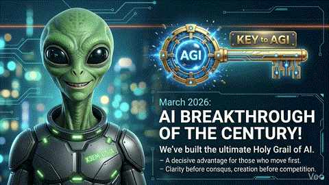 AGI Breakthrough of the Century logo
