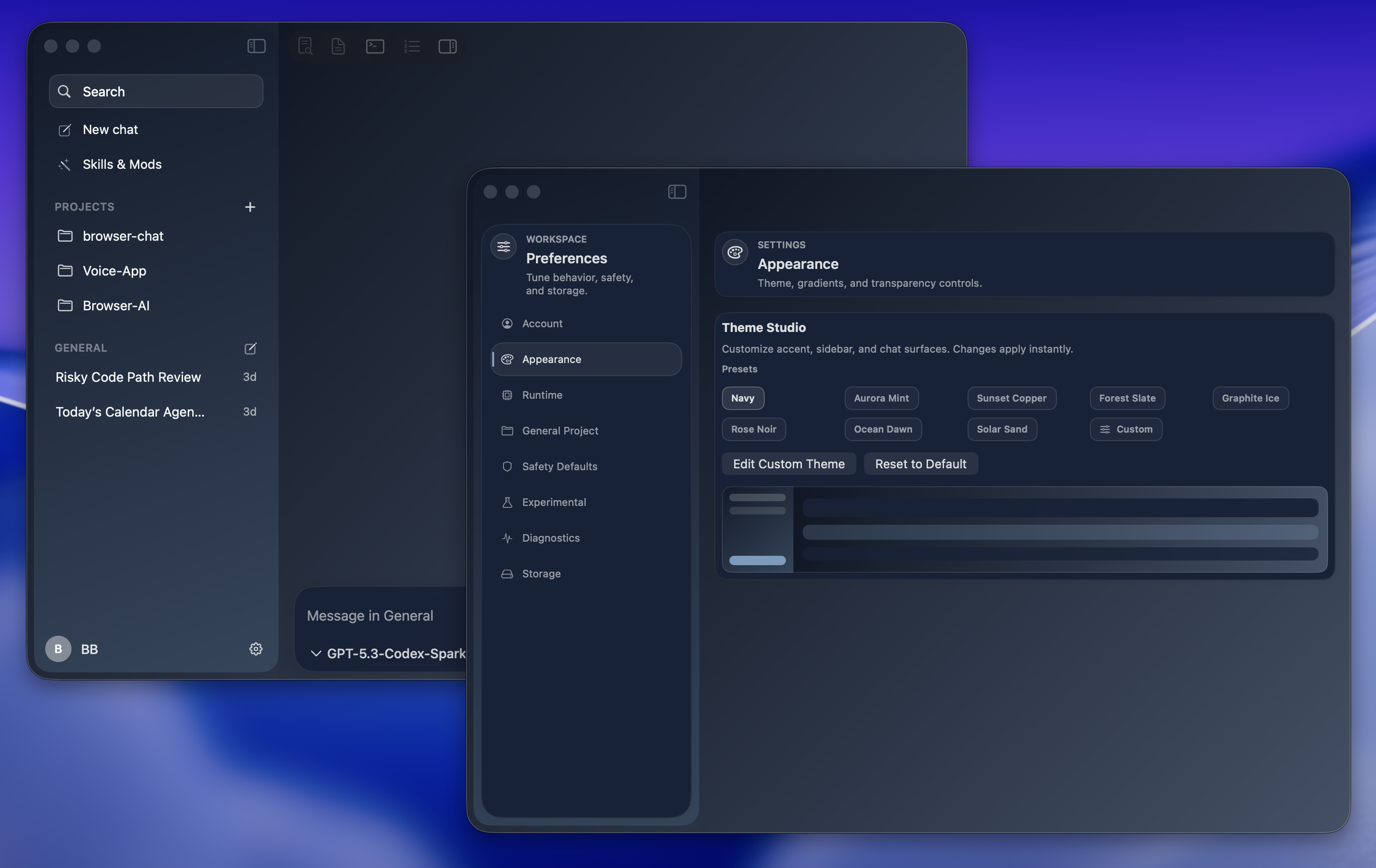 Codex Chat gallery image