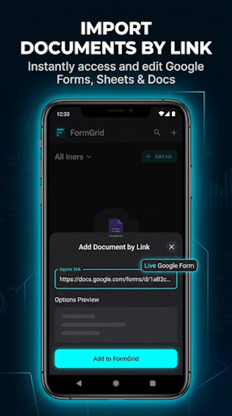 FormGrid: Forms & Sheets screenshot 2