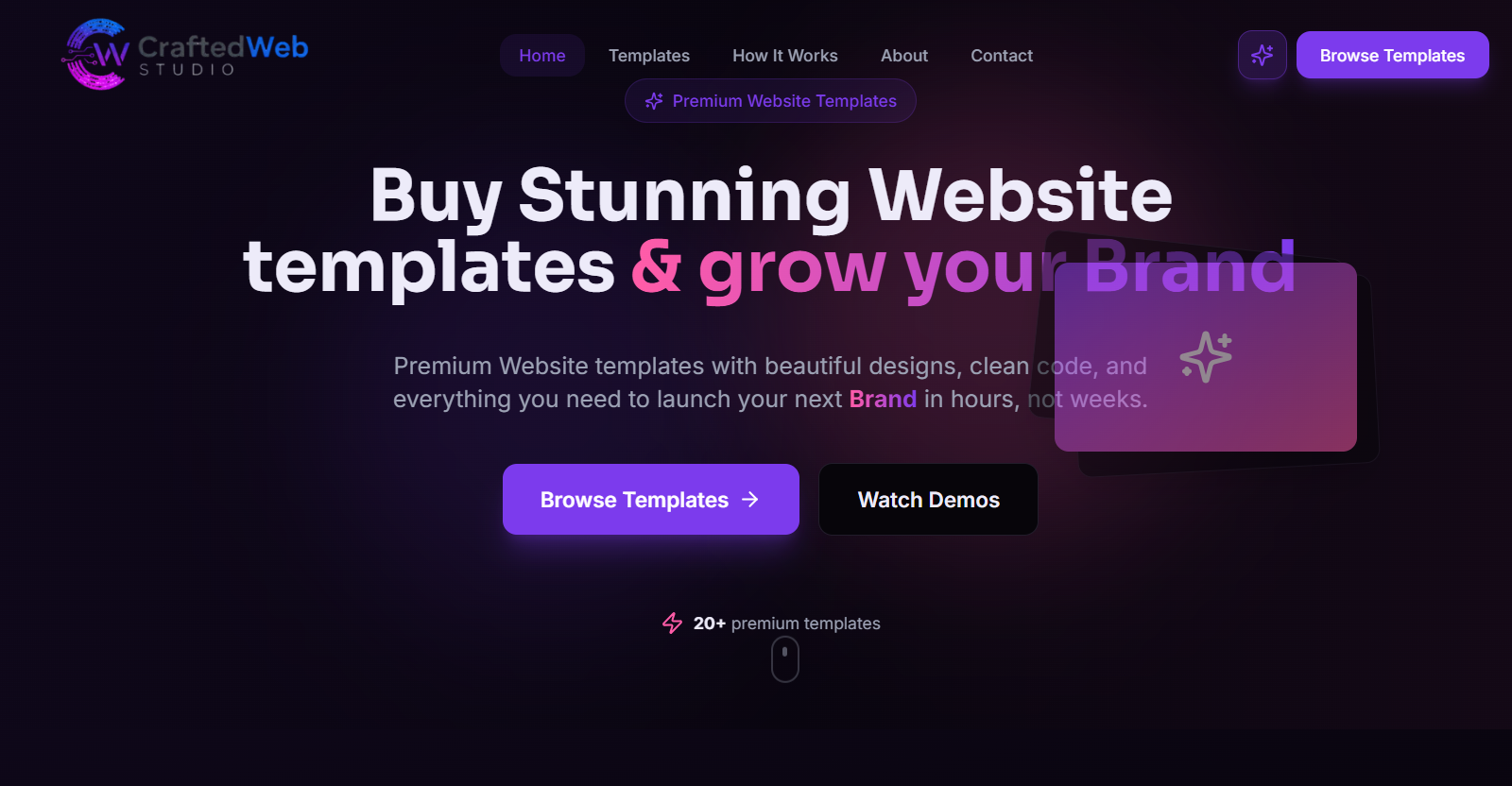 CraftedWeb Studio gallery image