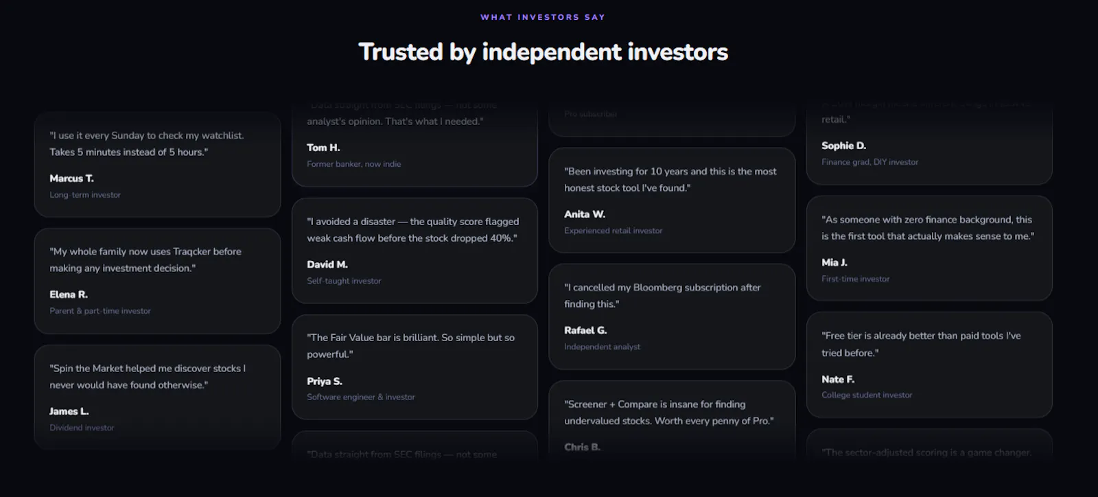 Traqcker screenshot 4