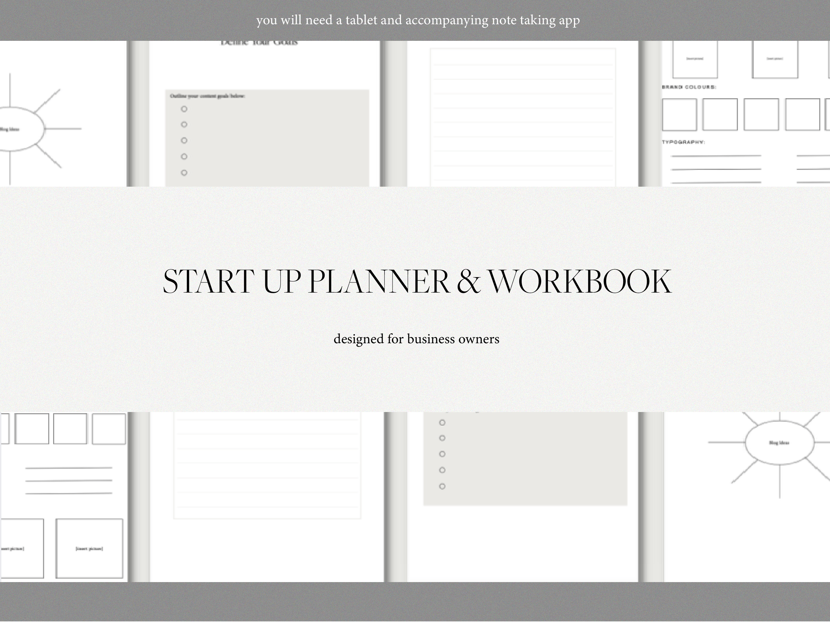 Start Up Digital Planner