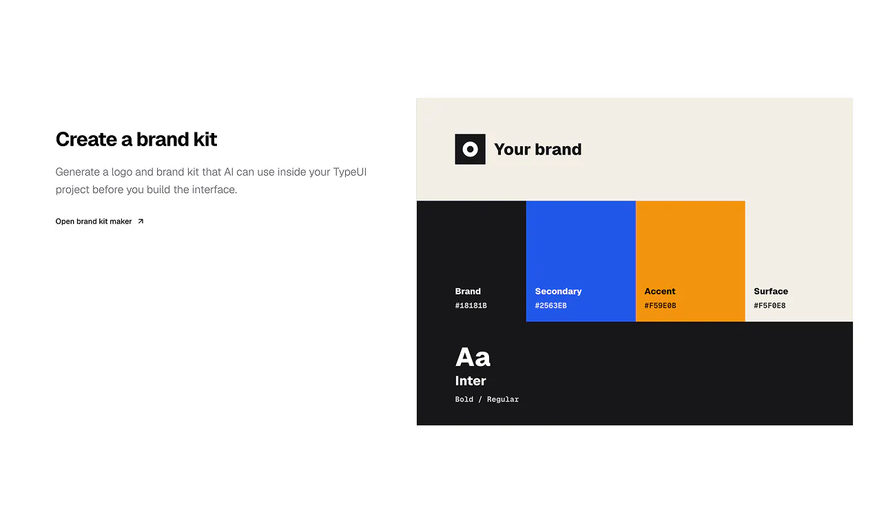 TypeUI gallery image