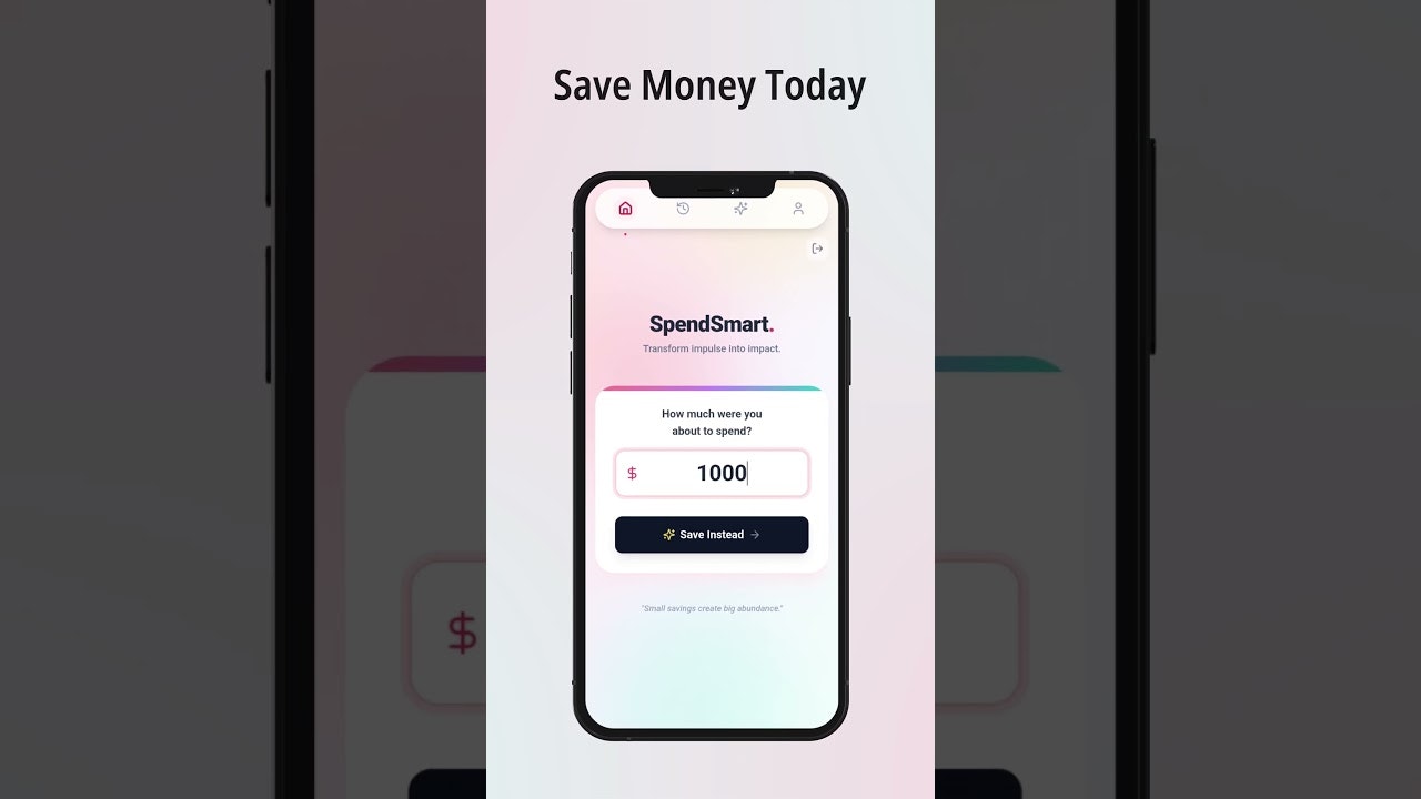 Spend Smart Web App gallery image