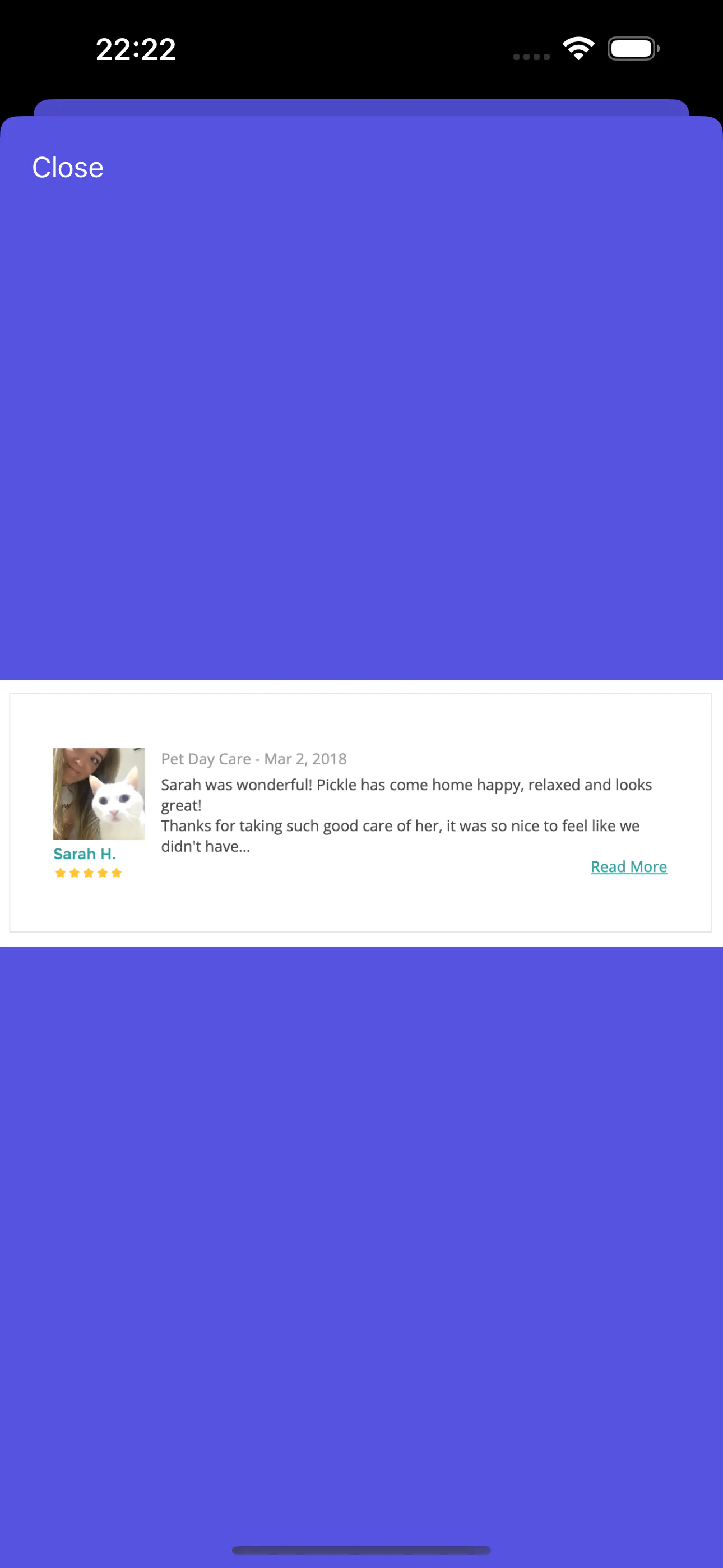 The Pet Sitter iOS App gallery image