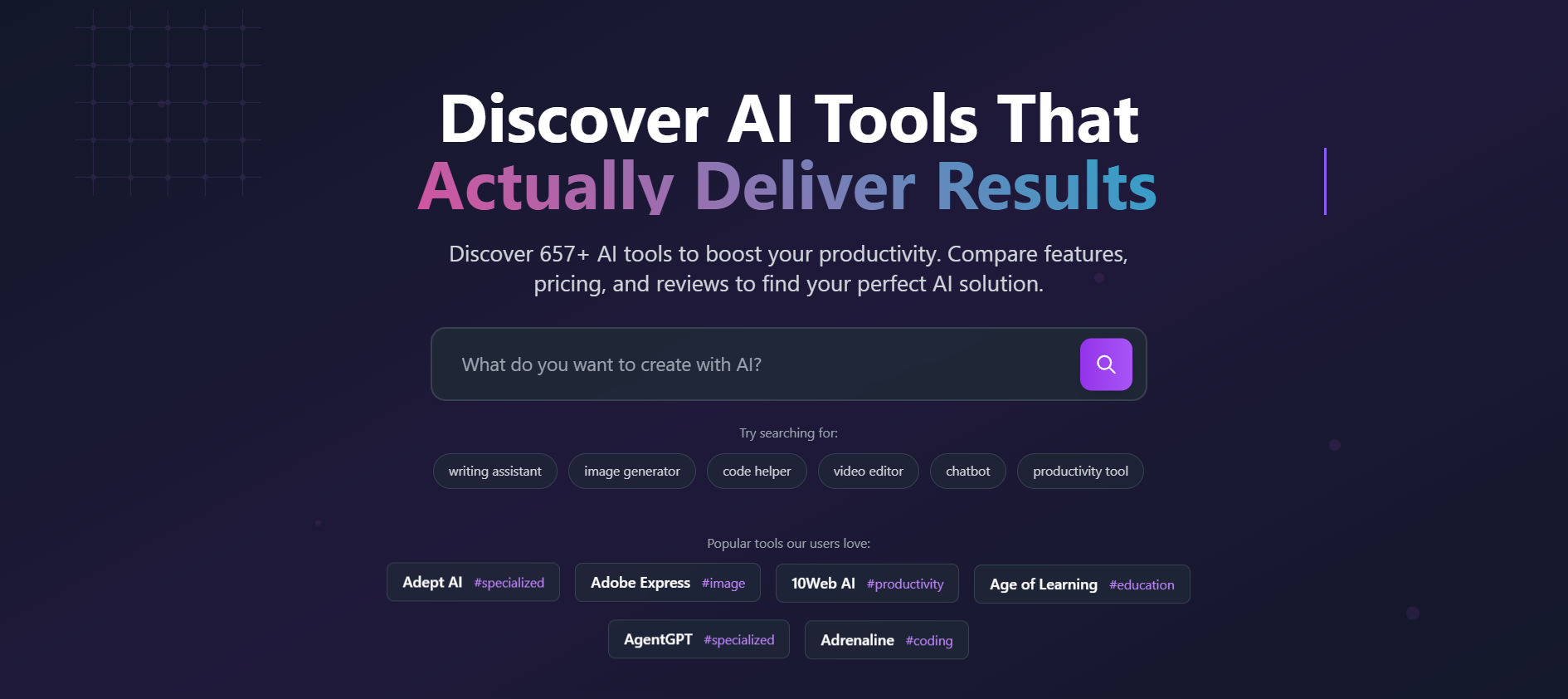 Find the right AI tool in minutes gallery image