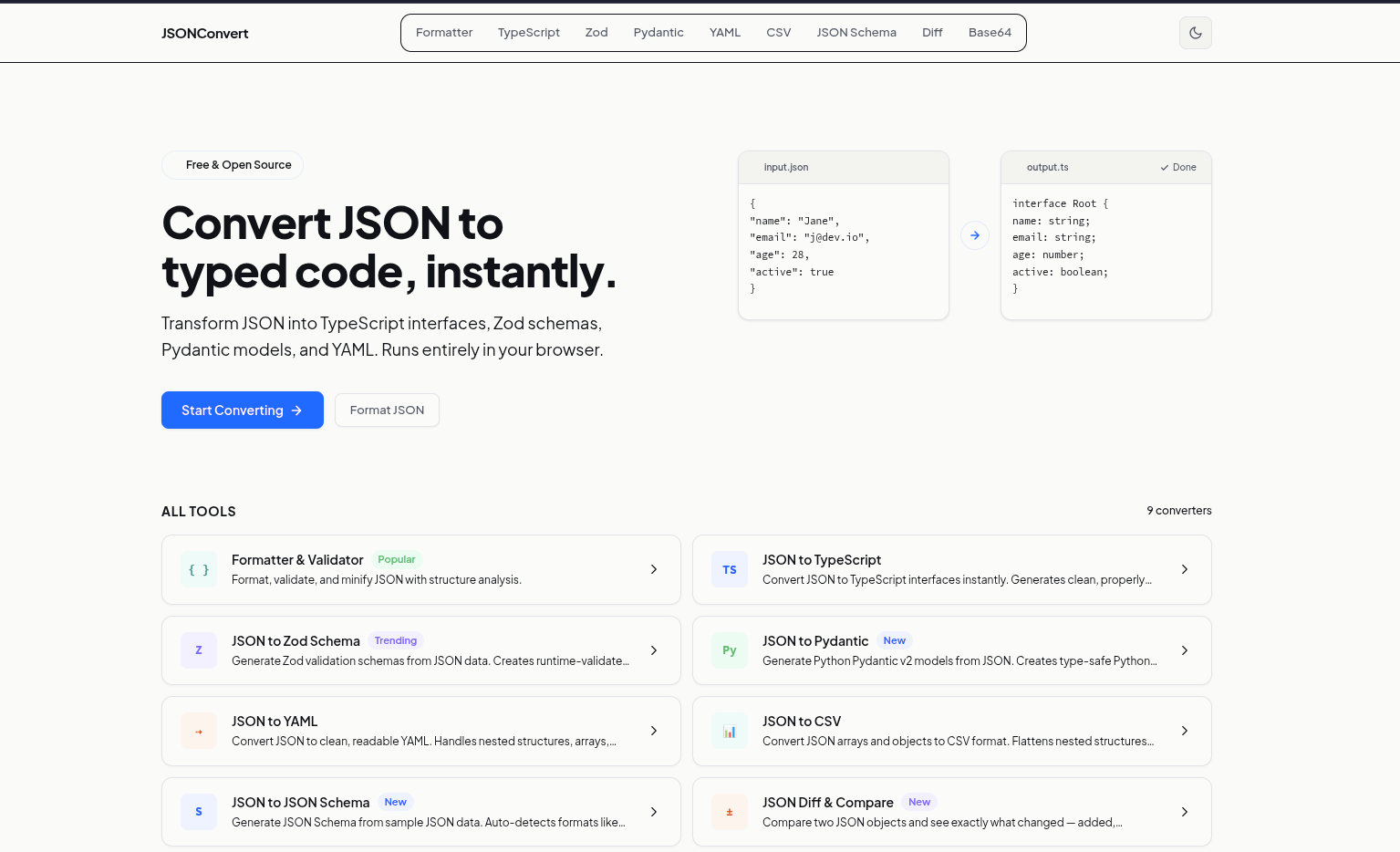 JSONConvert gallery image