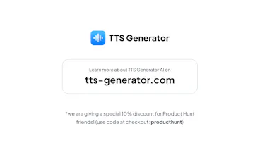 TTS Generator AI gallery image