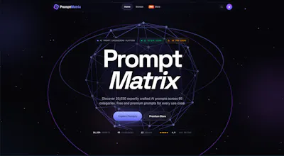 Prompts Matrix gallery image