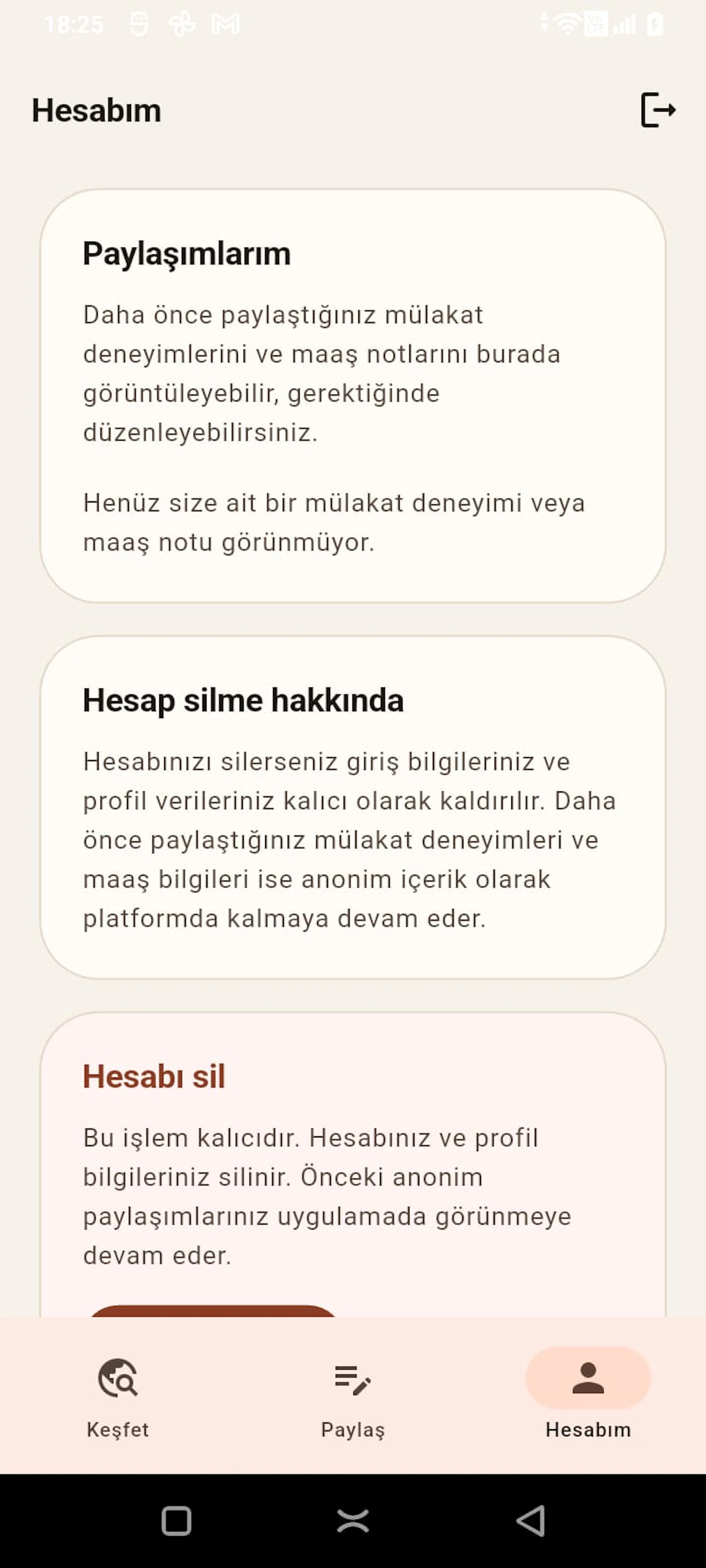 Mülakat Deneyimleri screenshot 4