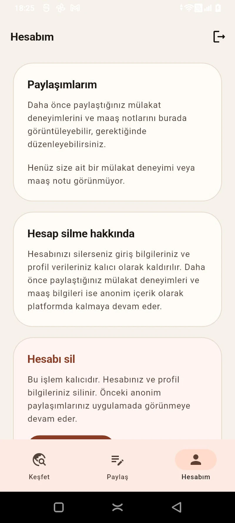 Mülakat Deneyimleri screenshot 4