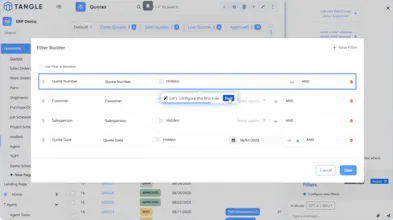 Tangle Manufacturing ERP AI Software gallery image