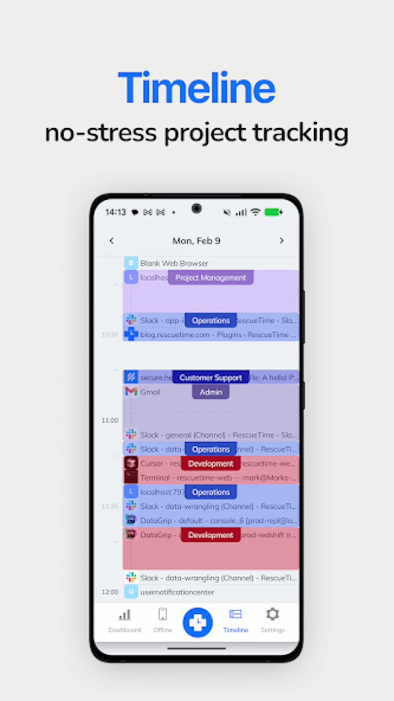 RescueTime for iOS & Android screenshot 4
