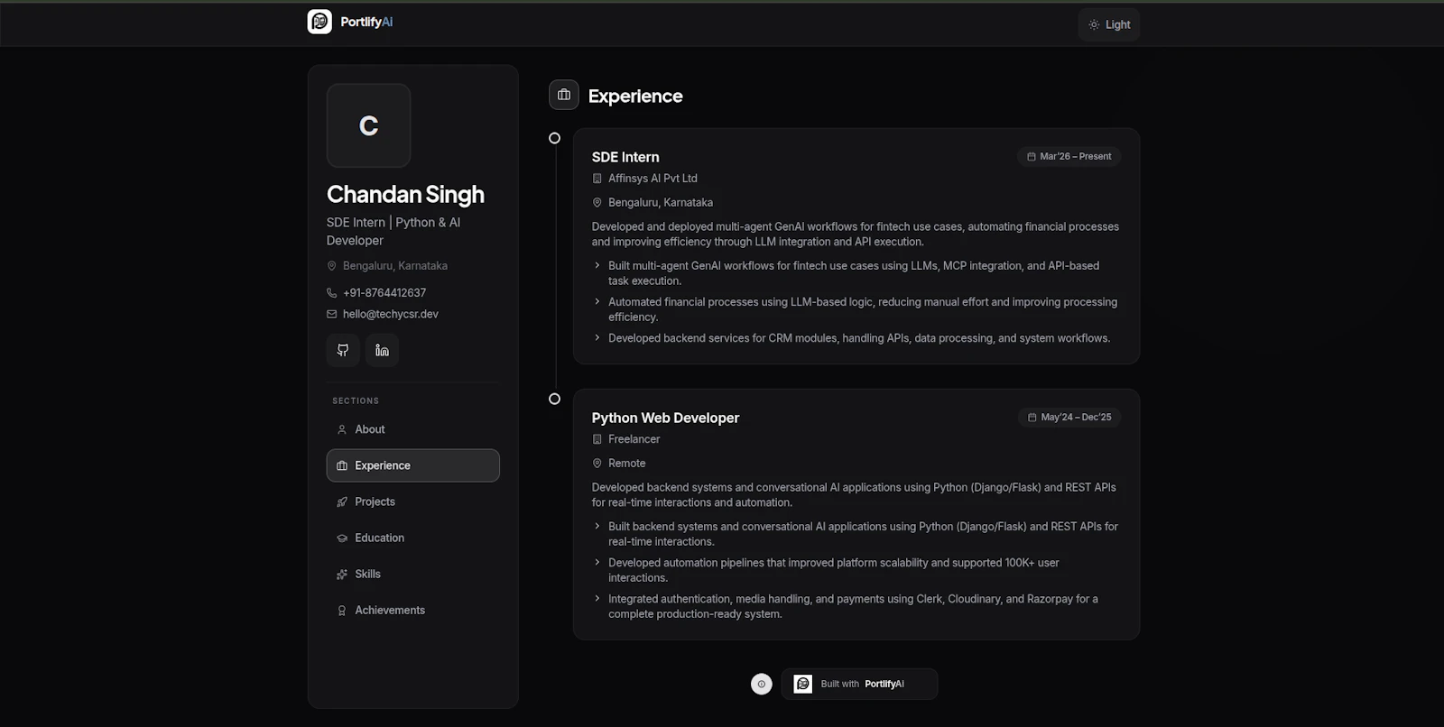 PortlifyAi screenshot 3