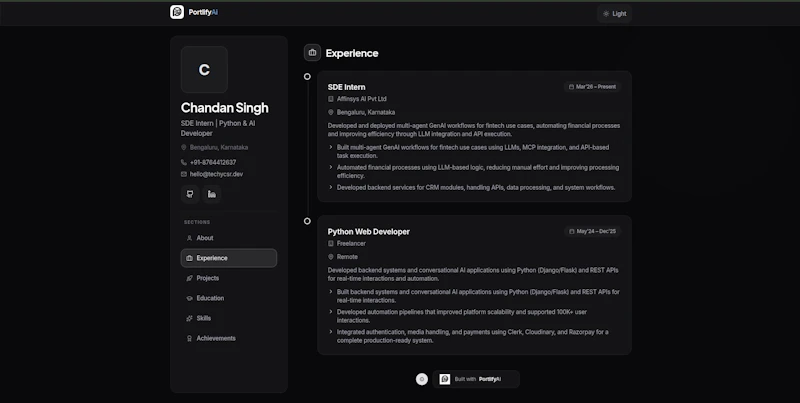 PortlifyAi screenshot 3