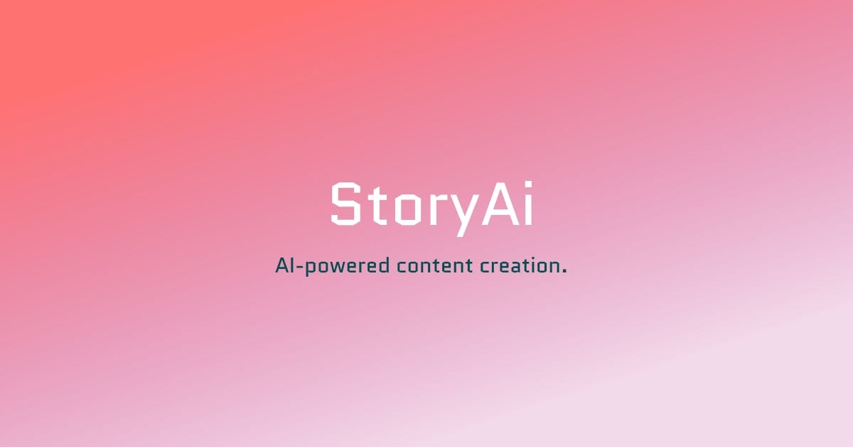 Story AI Use AI to write a story Product Hunt