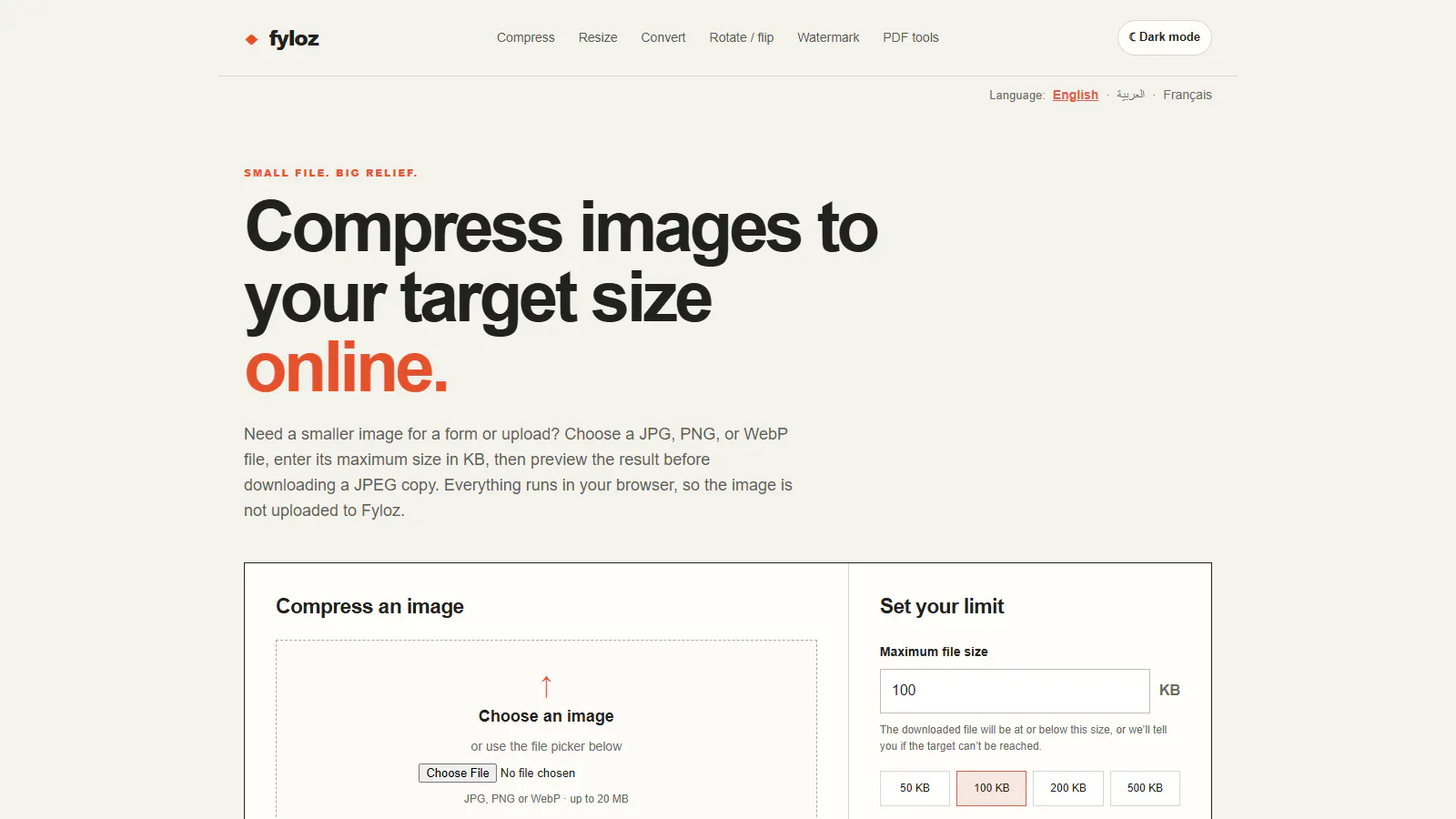 Fyloz — Image & PDF Tools screenshot 3