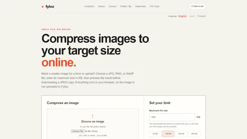 Fyloz — Image & PDF Tools screenshot 3