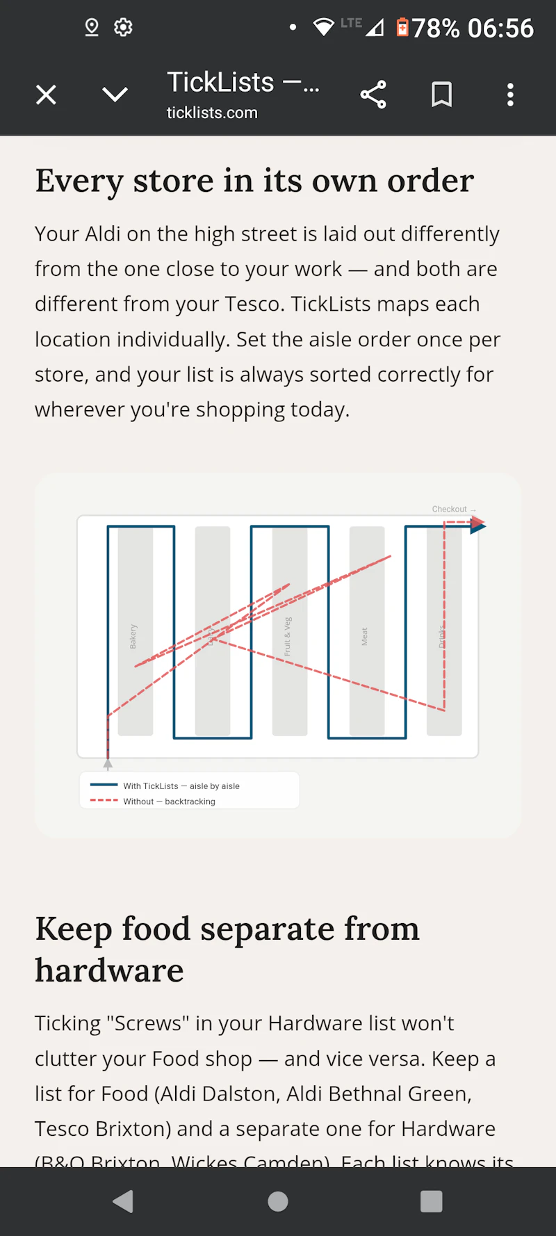 TickLists screenshot 4