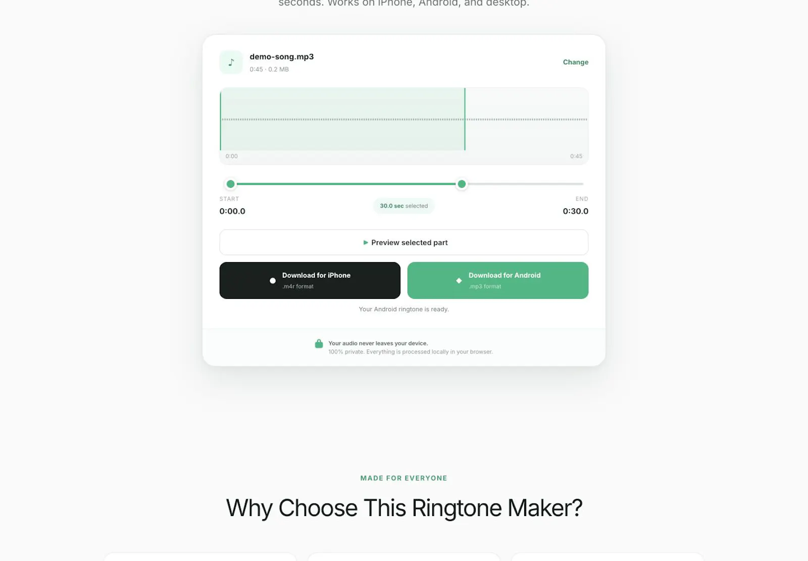 Ringtone Maker screenshot 4