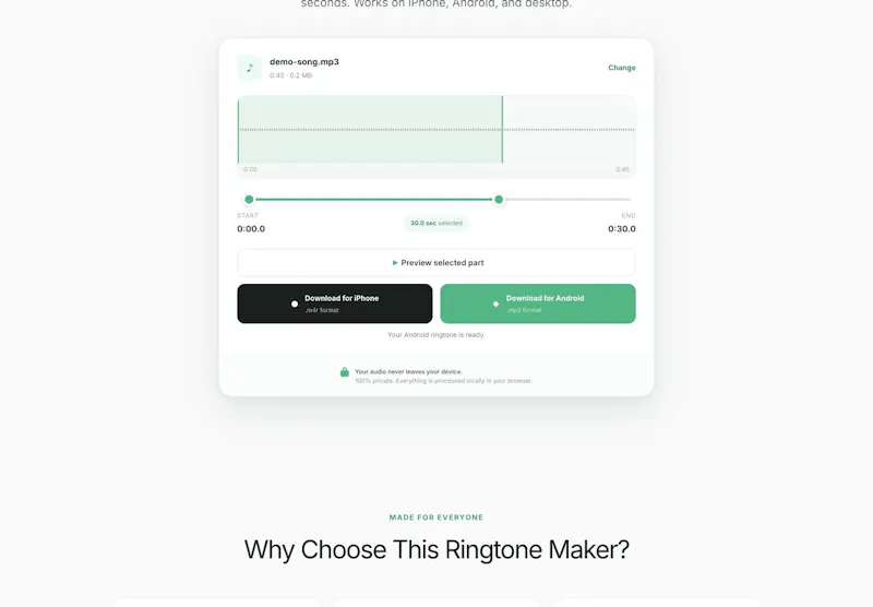 Ringtone Maker screenshot 4