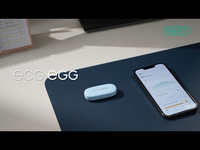 ECG EGG AI Stress Prediction Chest Patch media 1