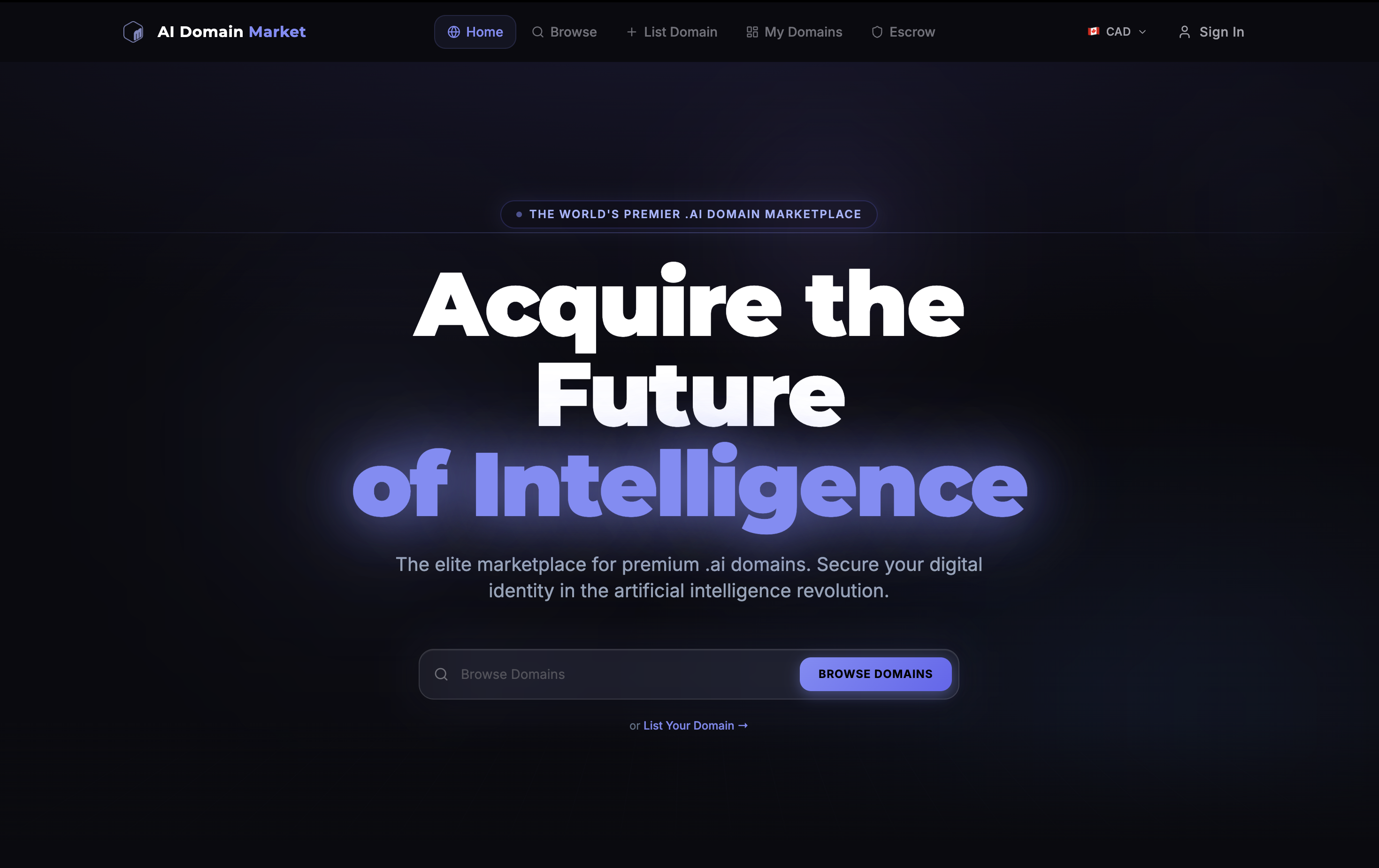 AI Domain Market Launch  gallery image