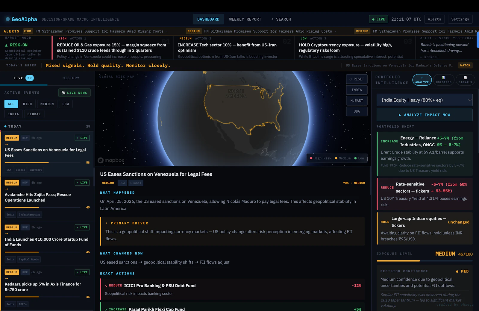 GeoAlpha AI screenshot 2