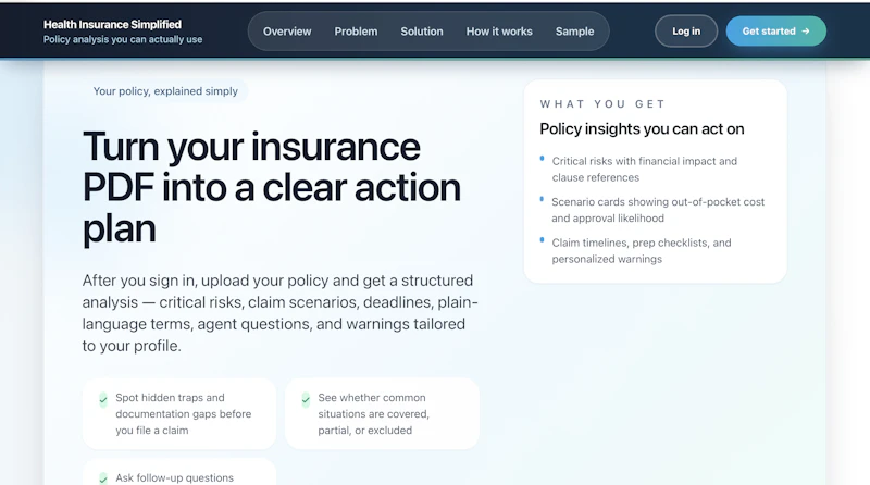 PolicyVibe screenshot 1
