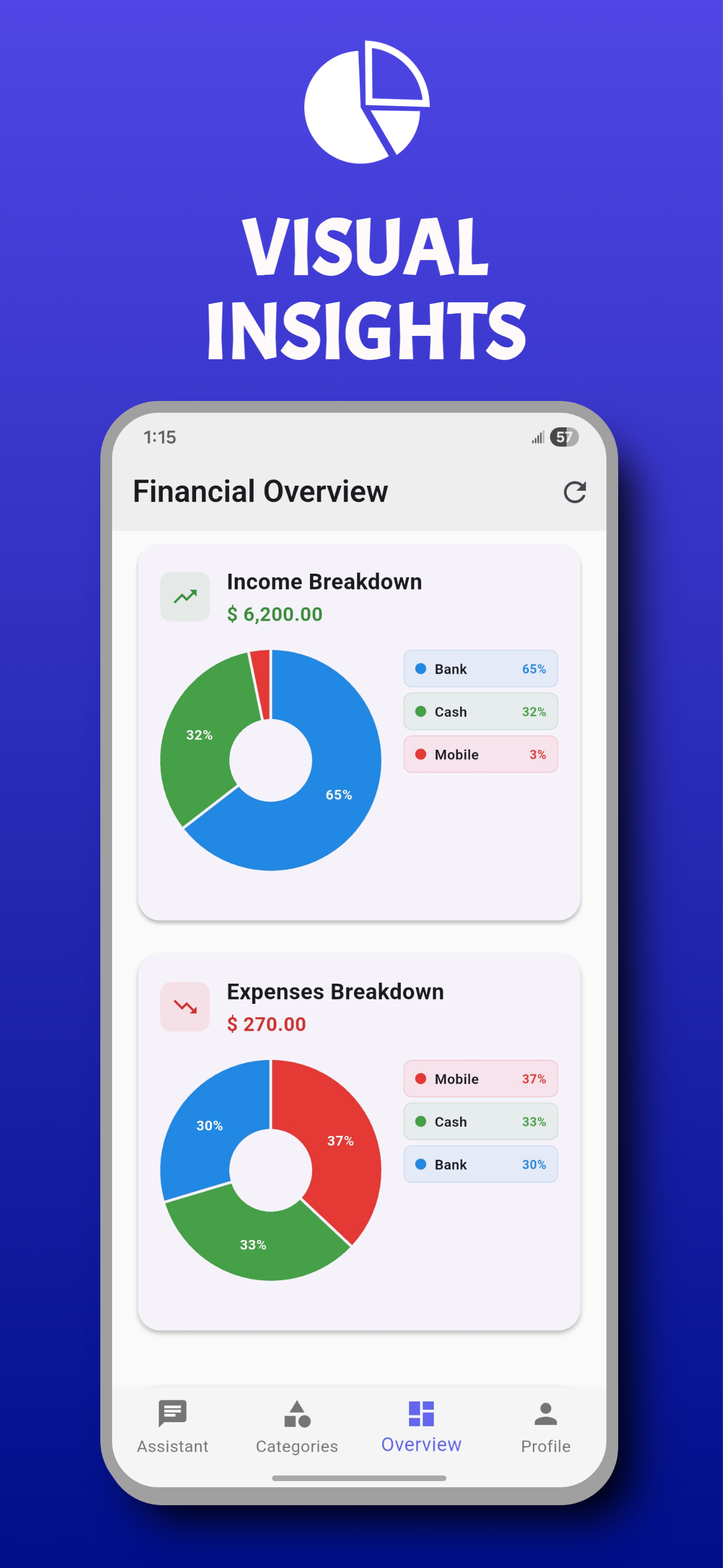 Expense Managerly - Screenshot 4 showing product features and functionality