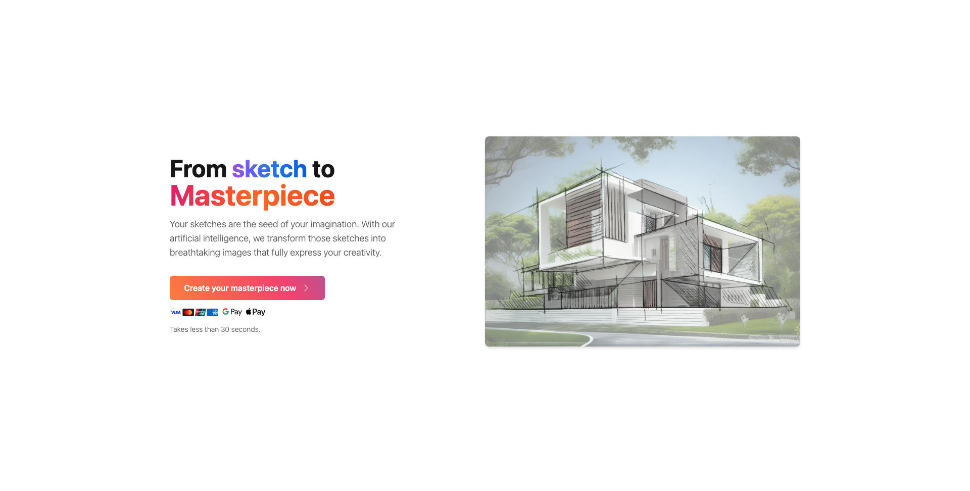 startuptile SketchImage.AI-Turn your sketches into masterpieces