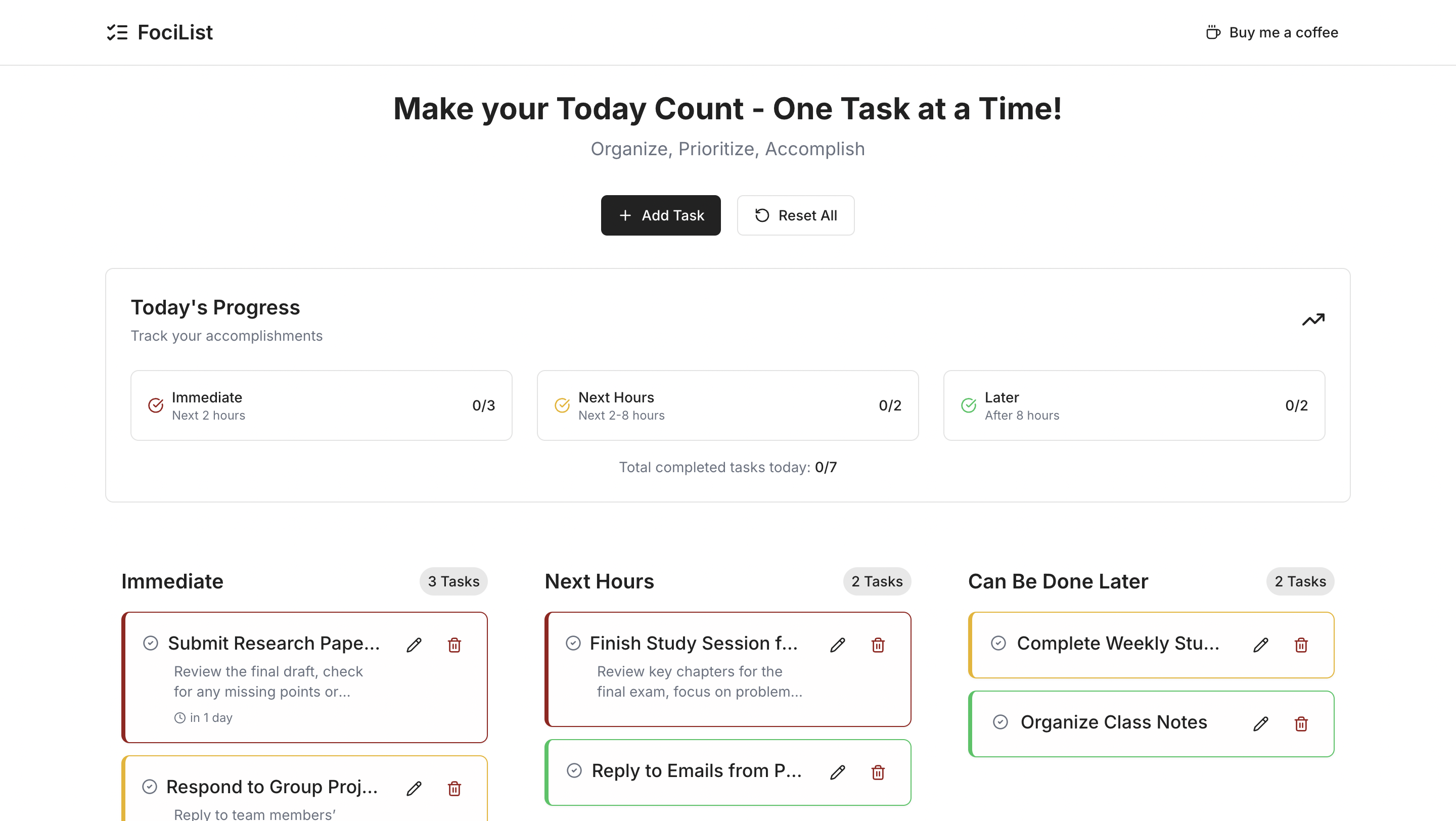 FociList gallery image
