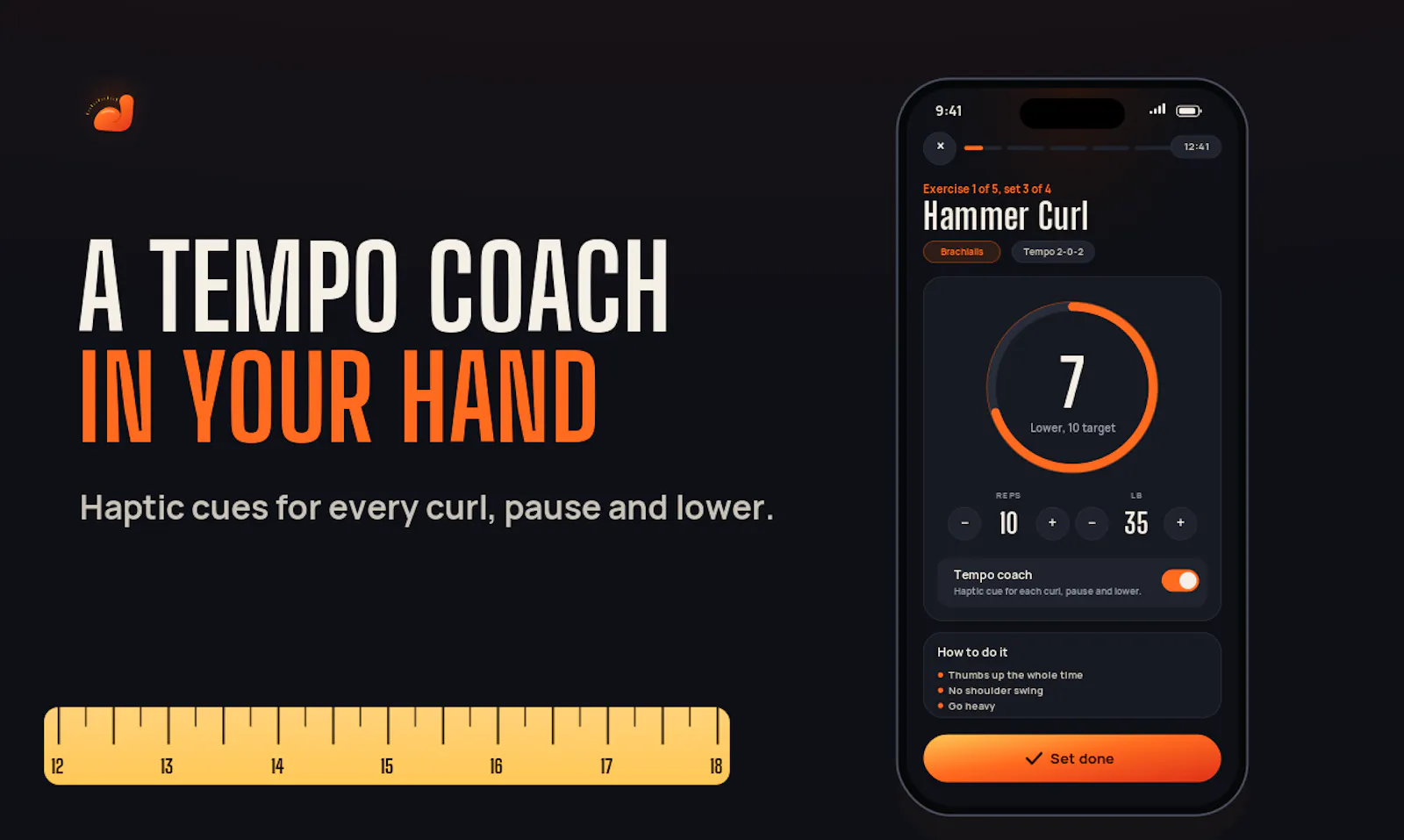 BicepsMaxx: scan your arms, train them screenshot 7