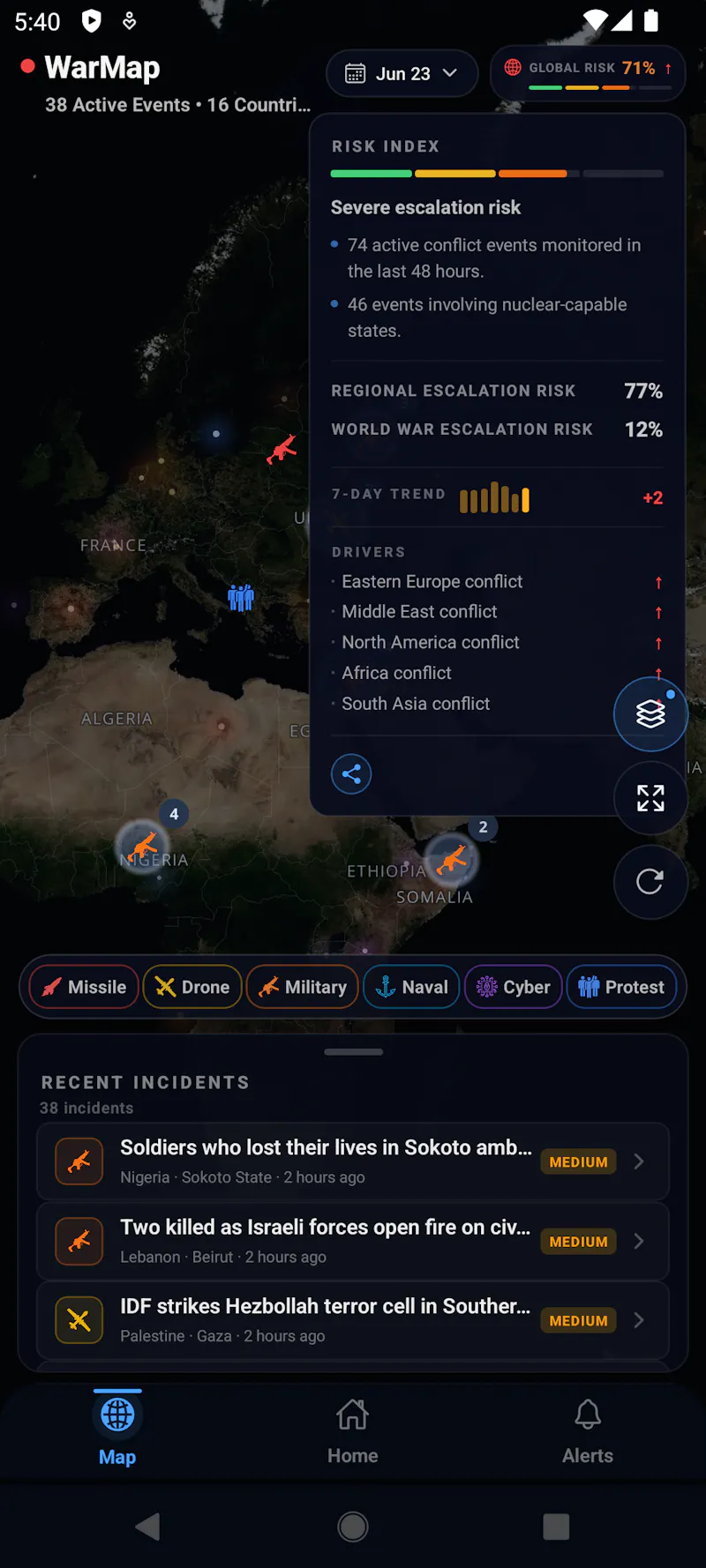 WarMap screenshot 10