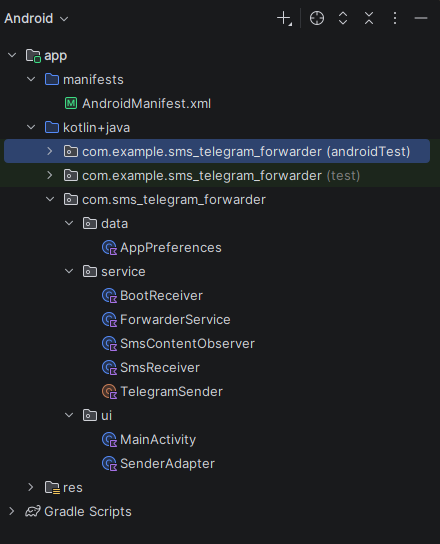 SMS to Telegram Forwarder gallery image