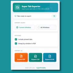 Super Tab Exporter