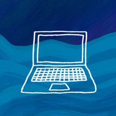 Ocean or Laptop Fan?