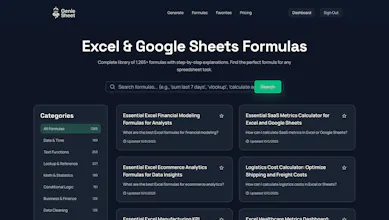 GenieSheet gallery image