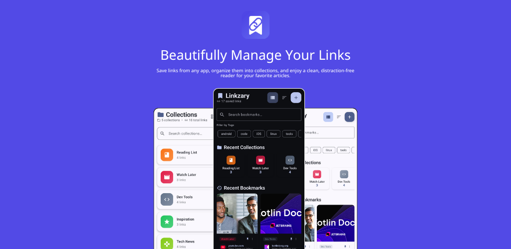 Linkzary - Main product screenshot demonstrating key features and user interface