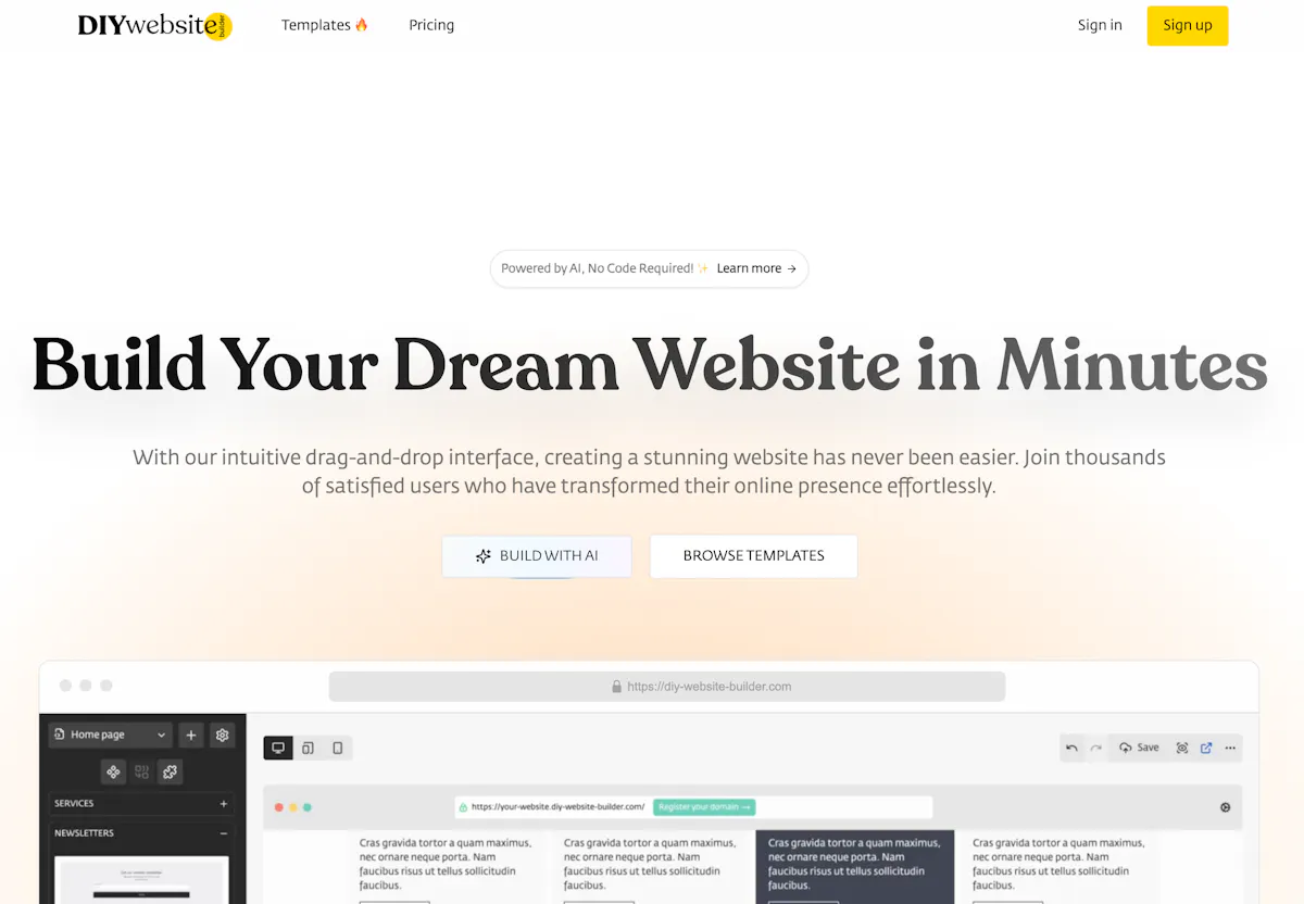 DIY-Website-Builder