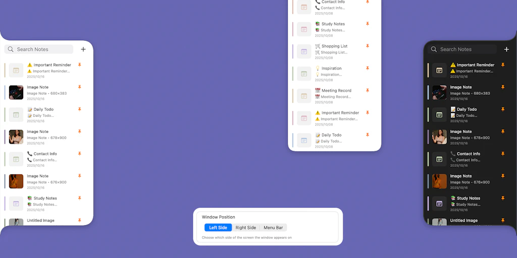 Enote:輕量級桌面筆記