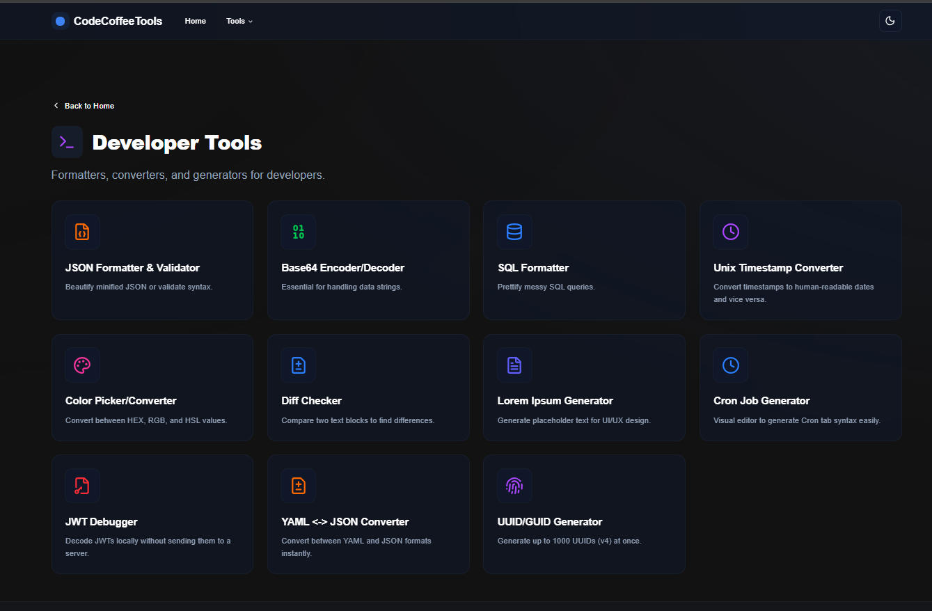 CodeCoffeeTools gallery image