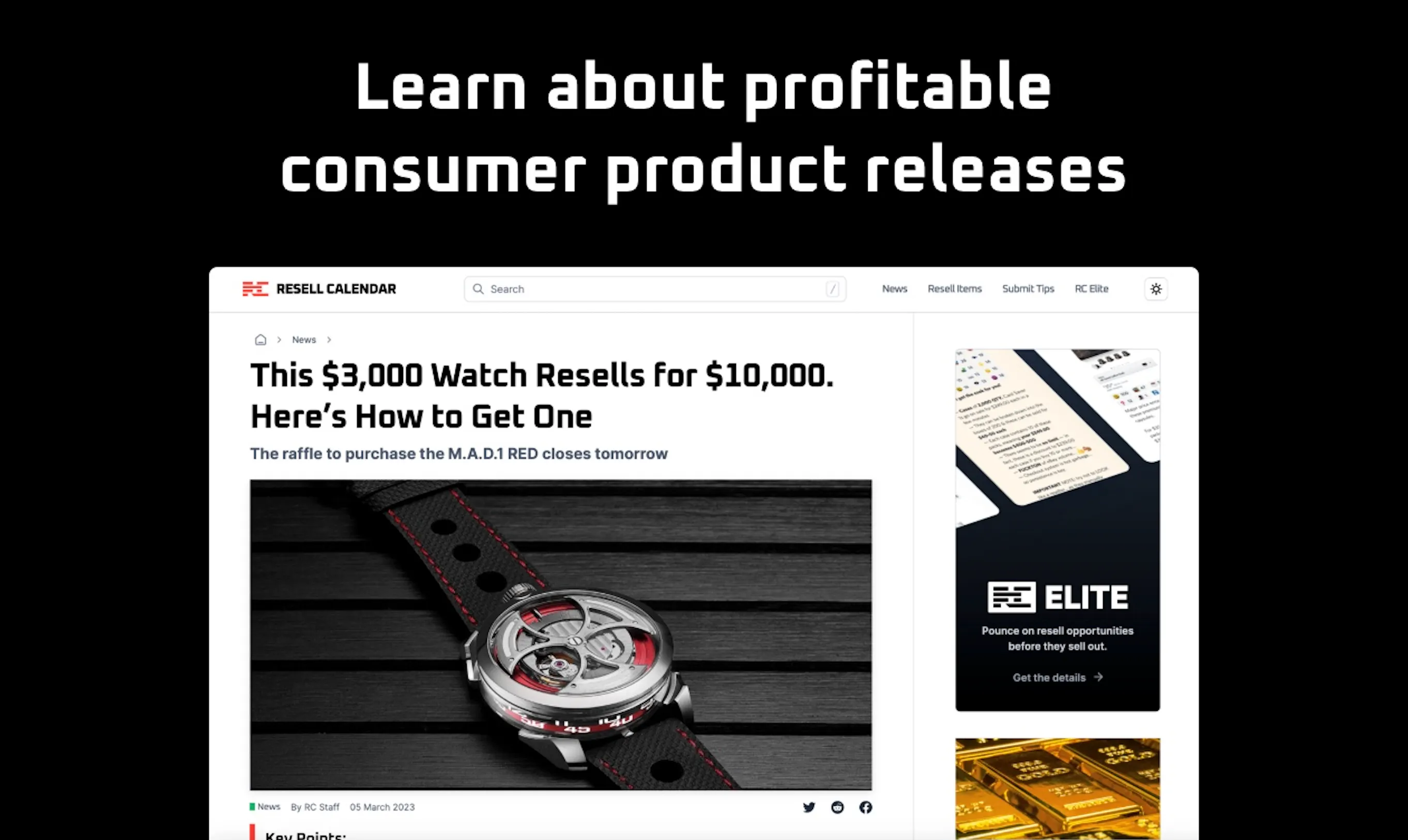 Resell Calendar gallery image