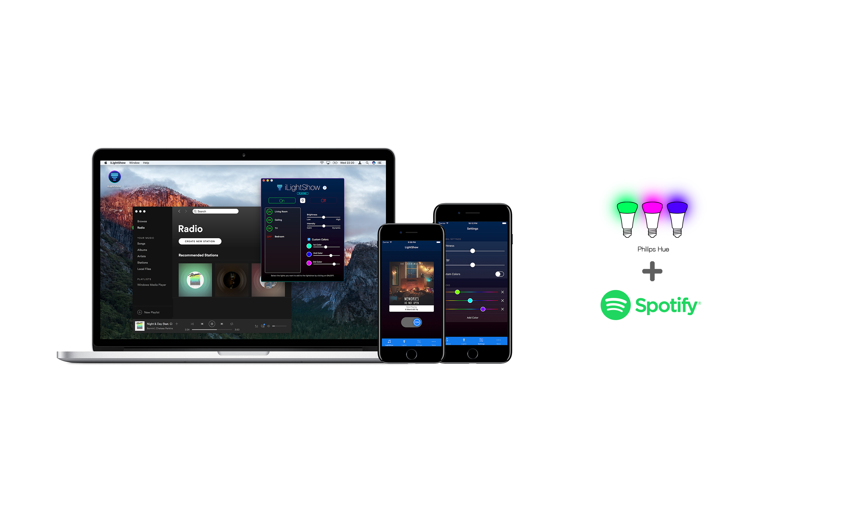 iLightShow - Spotify & Philips Hue gallery image