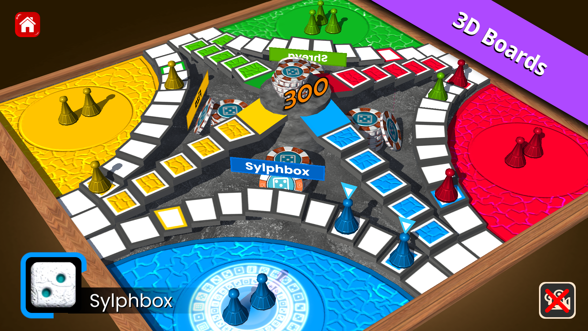 Ultimate Ludo 3D - Roll, carrera, ganancia: ¡la mejor aventura ludo! media 4